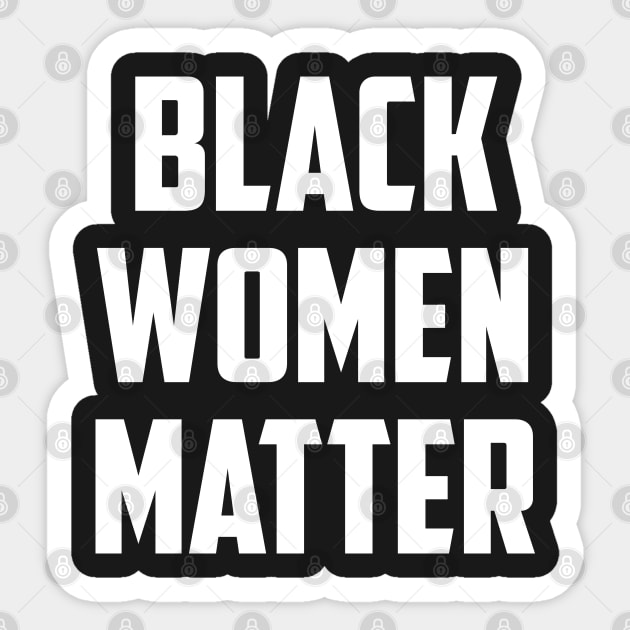 Black Women Matter | African American Sticker by UrbanLifeApparel